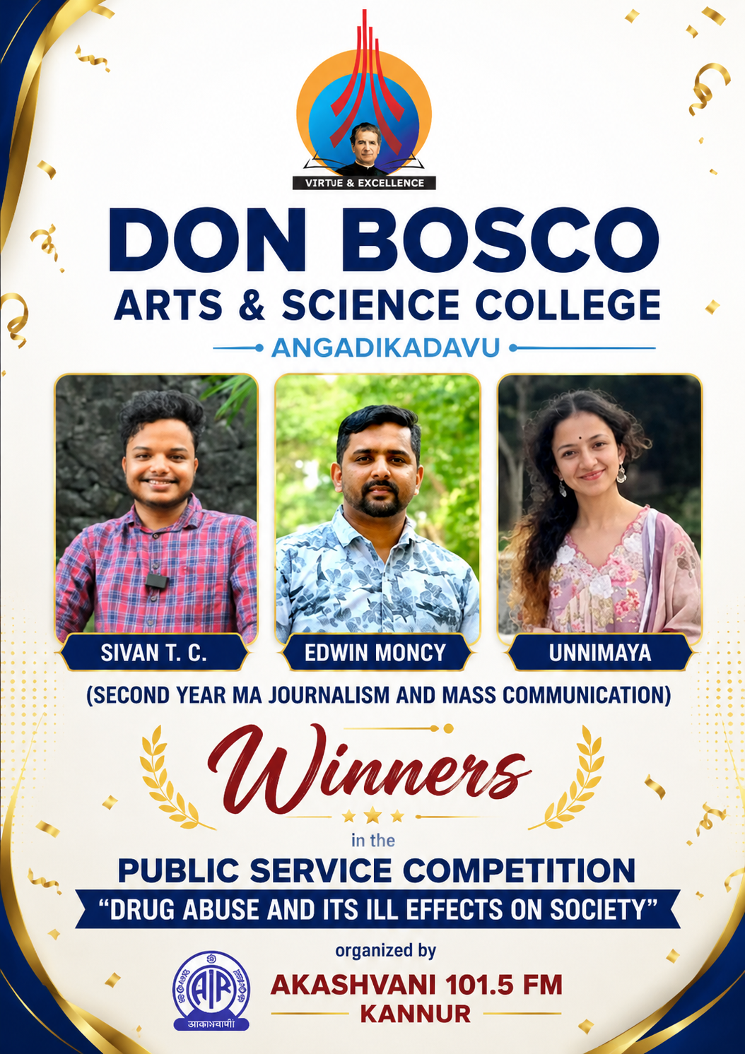 Awards poster
